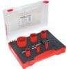 ELECTRICIANS HOLESAW KIT IN PLASTIC CASE thumbnail-0
