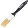 1in., Flat, Natural Bristle, Angle Brush, Handle Plastic thumbnail-0