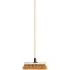 12" Soft Coco Broom With 48" Wooden Handle thumbnail-1