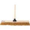 24" Soft Coco Broom with 60" Wooden Handle thumbnail-1