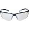 Safety Glasses, Silver Mirror Lens, Black Half-Frame, Solar Filter/Impact-Resistant/Scratch-Resistant thumbnail-0