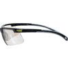 Safety Glasses, Silver Mirror Lens, Black Half-Frame, Solar Filter/Impact-Resistant/Scratch-Resistant thumbnail-1