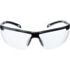 Safety Glasses, Clear Lens, Black Half-Frame, UV-Resistant/Impact-Resistant/Anti-Fog/Scratch-Resistant thumbnail-0
