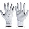 Cut Resistant Gloves, 13 Gauge Cut D, Size 9, Grey, Polyurethane Palm, EN388: 2016 thumbnail-0