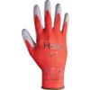 Mechanical Hazard Gloves, Red/Grey, Nylon Liner, Polyurethane Coating, EN388: 2016, 4, 1, 2, 1, Size 8 thumbnail-1