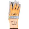 Cut Resistant Gloves, 13 Gauge Cut B, Size 8, Grey & Orange, Nylon-PU Palm, EN388: 2016 thumbnail-3