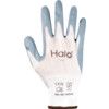 Mechanical Hazard Gloves, Grey/White, Nylon Liner, Nitrile Coating, EN388: 2016, 3, 1, 3, 2, X, Size 7 thumbnail-1