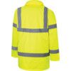 Hi-Vis Waterproof Jacket, 6XL, Yellow, Polyester, EN20471 thumbnail-1