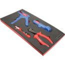 4 Piece Electricians Wiring Set in Tool Control 1/3 Width Foam Inlay.
 thumbnail-0