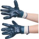 Heavy Duty Nitrile Coated Blue Gloves thumbnail-2