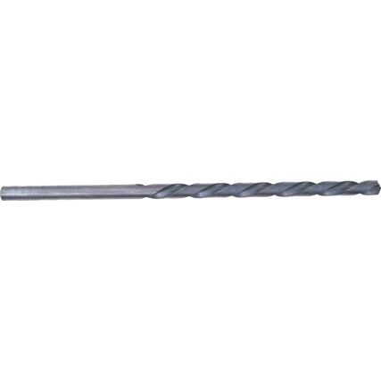E100, Extra Length, Long Series Drill, 2.5mm, Straight Shank, High Speed Steel, Steam Tempered