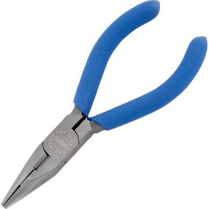 125mm, Needle Nose Pliers, Jaw Serrated