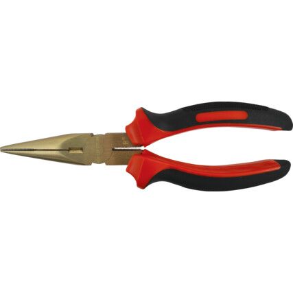 200mm, Non-Sparking Needle Nose Pliers