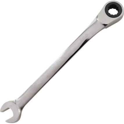 Single End, Ratcheting Combination Spanner, 8mm, Metric