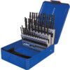 Jobber Drill Set, 1mm to 6mm x 0.10mm, Rolled Forged, Metric, High Speed Steel, Set of 51 thumbnail-0
