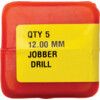 Jobber Drill, 12mm, Normal Helix, High Speed Steel, Black Oxide thumbnail-4