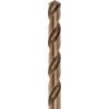 Jobber Drill, 10.5mm, Normal Helix, Cobalt High Speed Steel, Bronze Oxide thumbnail-2