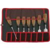 PVC, Tool Rolls, 8 Pockets, Red/Black thumbnail-0