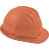 Safety Helmet, Orange, HDPE, Standard Peak, Includes Side Slots thumbnail-0