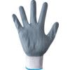 Tuffoam Mechanical Hazard Gloves, Grey/White, Nylon Liner, Nitrile Coating, EN388: 2016, 3, 1, 2, 1, X, Size 7 thumbnail-2