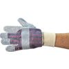 Mechanical Hazard Gloves, Blue/Grey, Cotton Liner, Leather Coating, EN388: 2016, 3, 1, 4, 3, X, Size 10 thumbnail-0
