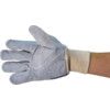 Mechanical Hazard Gloves, Blue/Grey, Cotton Liner, Leather Coating, EN388: 2016, 3, 1, 4, 3, X, Size 10 thumbnail-1
