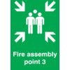 Fire Assembly Point Rigid PVC Sign - 420 x 594mm thumbnail-0
