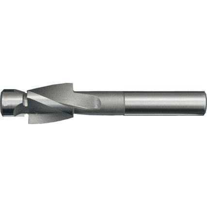 Counterbore, 11mm, High Speed Steel, 3 fl, Plain Shank, Uncoated