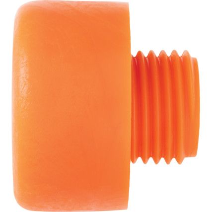 38mm Nylon Hammer Face, Medium Hard, Orange