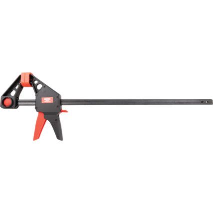 18.5in./475mm Quick Clamp, Nylon Jaw, 180kg Clamping Force, Pistol Grip Handle