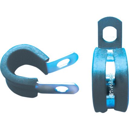 P-CLIP / P-CLAMP RUBBER LINED GRADE A4-316 ST/STEEL 10mm
