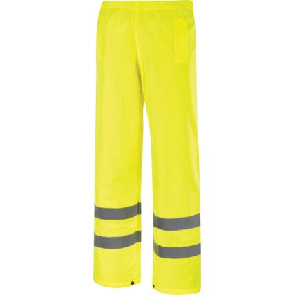 Hi-Vis Rip-Stop Trousers, EN20471, Yellow, Small